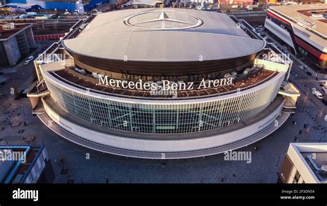 Mercedes Benz Arena En Berlín Vista Aérea Ciudad De BerlÍn