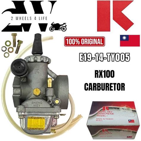 SHENG WEY RX100 CARBURETOR ASSY 100 ORIGINAL TAIWAN TY005 Lazada