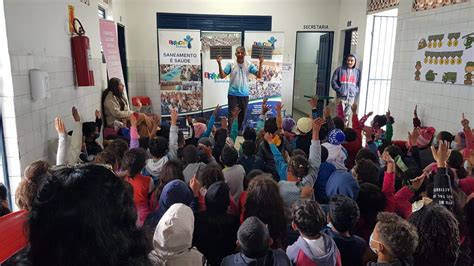 Escolas de Barra do Choça recebem Projeto Brincar para Sanear