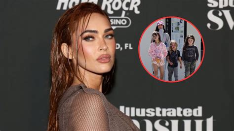 Megan Fox hijos con quién los tuvo cuántos años tienen y cómo ha