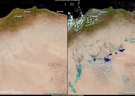 Il deserto che diventò un acquitrino Libia immagini alta risoluzione