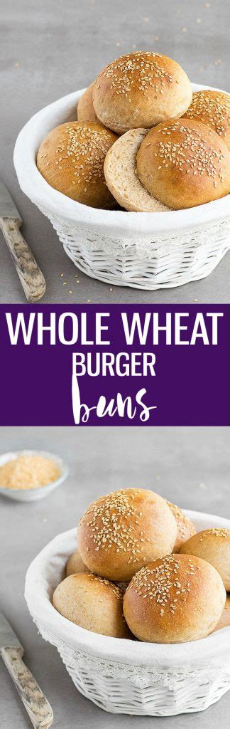 Whole Wheat Burger Buns As Easy As Apple Pie