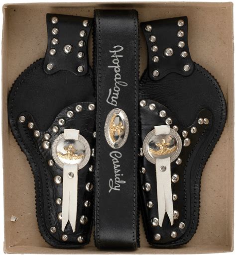 Hake S Hopalong Cassidy Authentic Holster Set Boxed Set And Cap Gun Pair