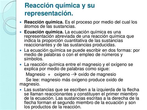 Los Tipos De Reacciones Quimicas Y Sus Caracteristicas Images Images