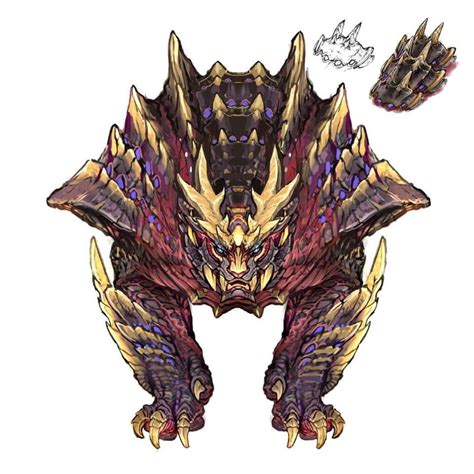 Monster Hunter Rise Concept Art: Magnamalo references. : r/MonsterHunter