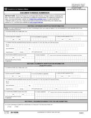 Fill Free Fillable Forms For The Us Department Of Veterans Affairs