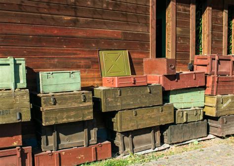 Wooden Box Tnt Explosives Stock Photos Pictures And Royalty Free Images