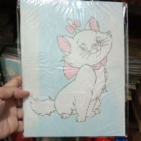 jual strimin kristik lengkap jarum  benang shopee indonesia