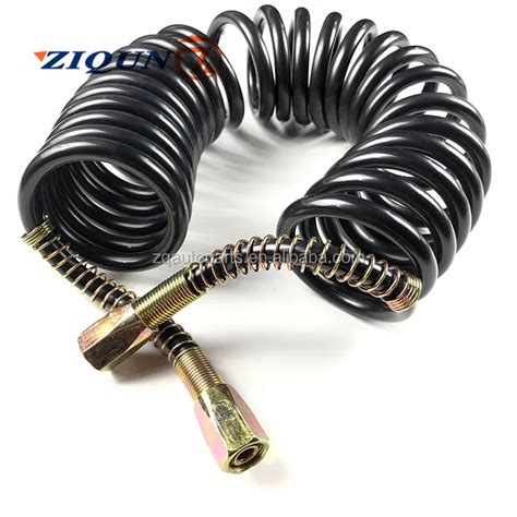 Trailer Pneumatic Air Brake Coils Pa Nylon Tubes Spiral Hose Pipe For