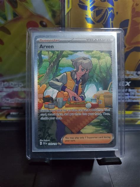 Pokemon Arven Scarlet Violet Special Illustrator Rare