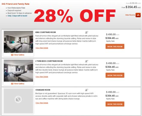 InterContinental Hotels Group (IHG Rewards Club) Up To 32% Off Friends ...