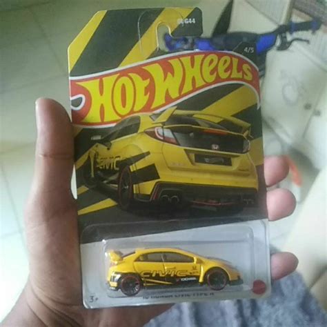 Jual Hot Wheels Honda Civic Type R Kuning Civic Series HotWheels