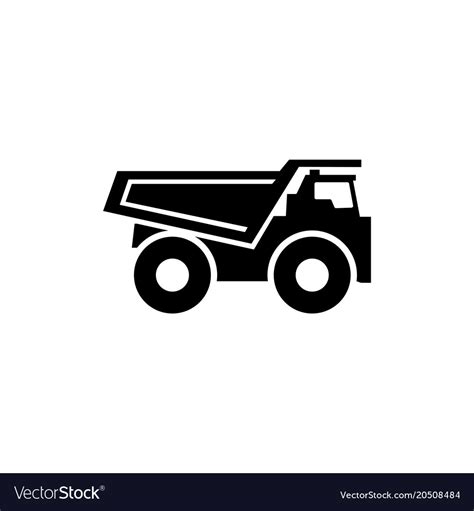 Dump Truck Vector Logo