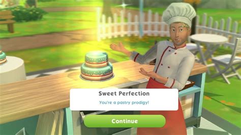 Es Game The Sims Mobile Game Day Sweet Baking Youtube