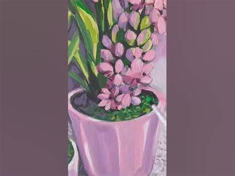 "Гиацинты" - 2 картина из коллекции "Весенние цветы #painting #artist # ...