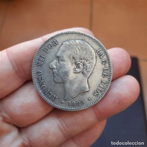 Moneda De Pesetas Duro De Alfonso Xii Del A Comprar Monedas De