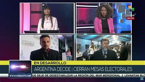 Cierran mesas electorales en Argentina Vídeo Dailymotion