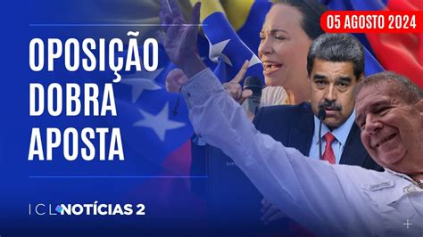 ICL NOTÍCIAS 2 05 08 24 GONZÁLEZ SE AUTOPROCLAMA PRESIDENTE ELEITO