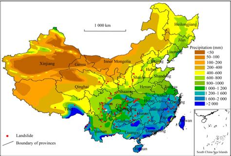 Formation Distribution And Risk Control Of Landslides In China Pdf