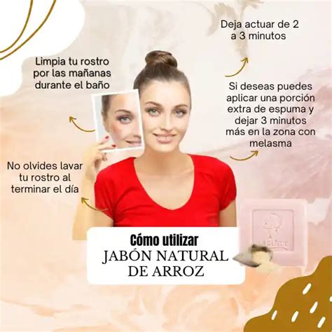 Jabón Natural De Arroz Aclarante Rappi