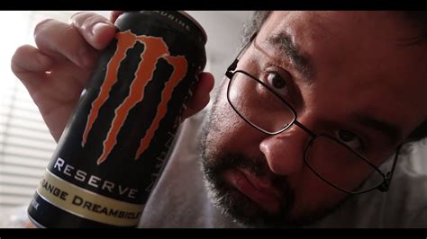 monster energy reserve orange dreamsicle drink review taste test