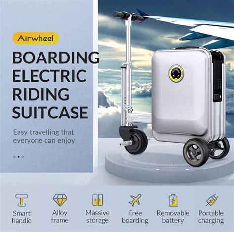 Airwheel Se S Smart Luggage Hobby Dynamics Equipment Gadgets Gizmos