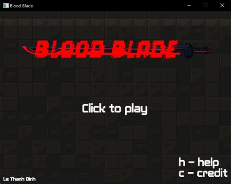 GitHub - thanksbinh/Blood_Blade_2: Game with C++ and SDL2