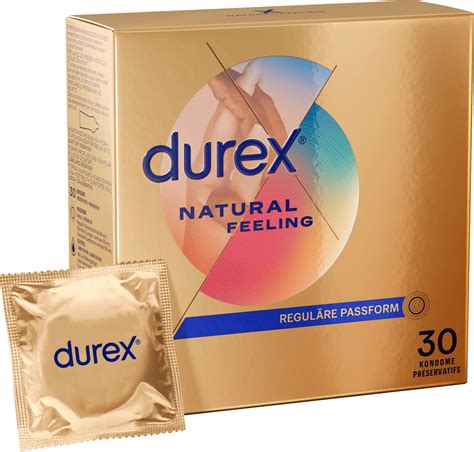 Durex Kondome Natural Feeling Latexfrei Breite 56mm 30 St Dauerhaft