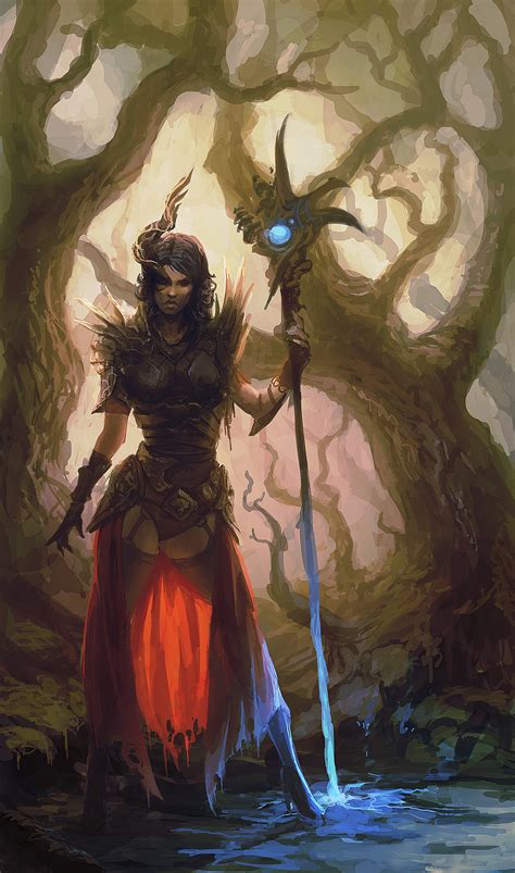 Forest Mage By Peter Ortiz Rimaginarywitches