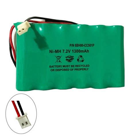 7 2v 1300mAh Ni MH Battery Pack Replacement For Security System EBay