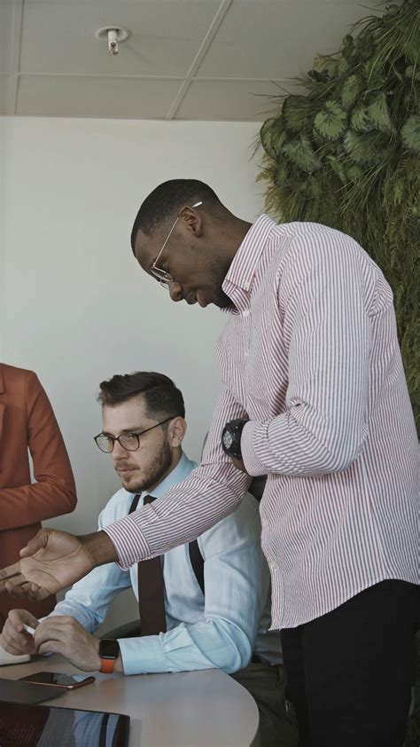 employee showing    boss  stock video