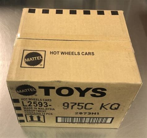 2024 HOT WHEELS FACTORY SEALED CASE L2593 975CKQ 72 PIECES ASSORTED