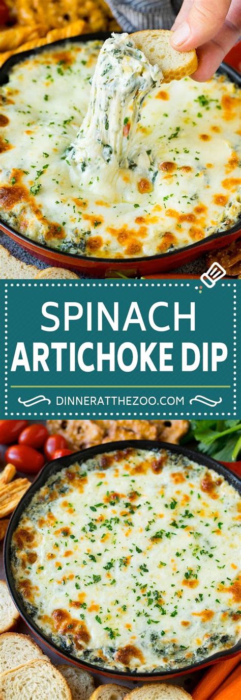 Spinach Artichoke Dip Hot Spinach Dip Recipes Dip Recipes Easy