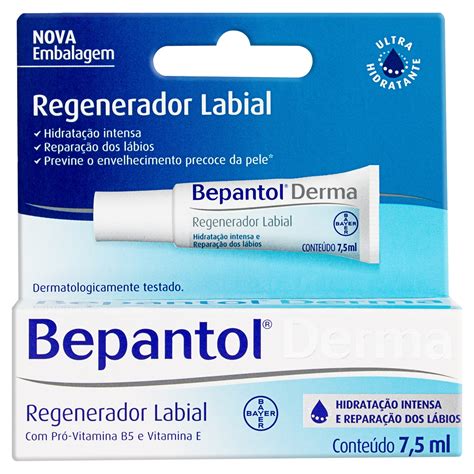 Regenerador Labial Bepantol Derma 7 5mL Bayer