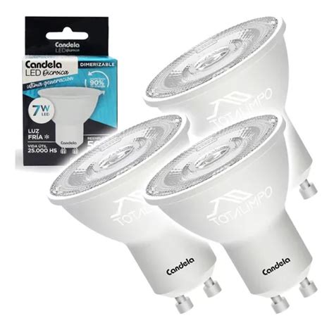 Lamparas Led Dicroicas Dimerizables W Candela