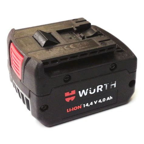 Original Würth Akku 14 4 V Li Neu Bestückt mit 4 0 Ah 0700 916 432