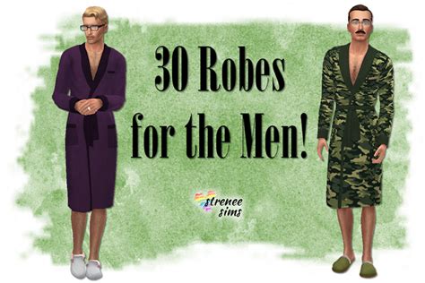 Best Sims 4 Bathrobe CC (Male + Female ) - All Sims CC