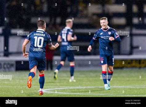 Kirkcaldy Scotland 22 December 2023 Lewis Vaughan 10 Raith Rovers