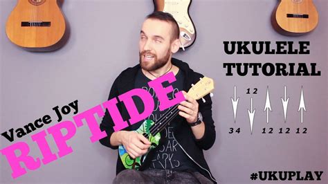 Riptide Vance Joy Ukulele Tutorial Musicsheet Link Youtube