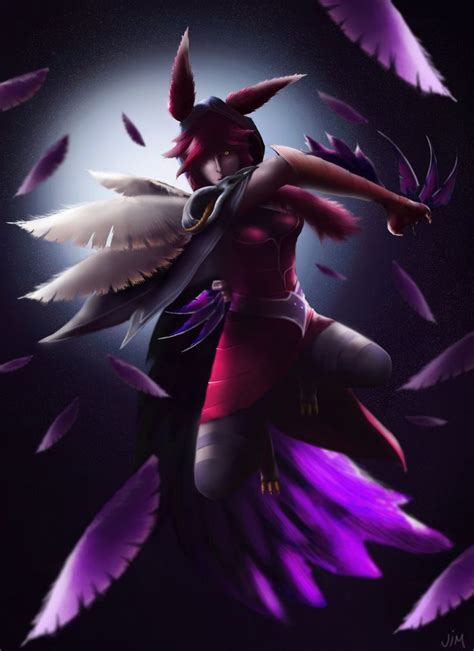 Pin En Xayah Dise O De Personajes Chicas Anime Personajes