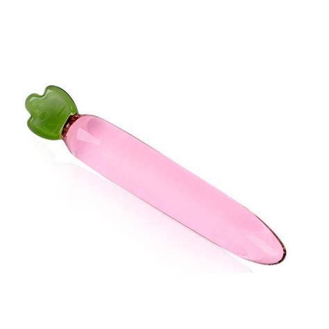 Glass Dildo For Women Masturbation Sex Toy Fruit Vegetable Artificial