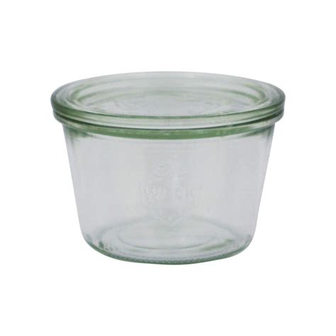 370ml Weck Tapered Glass Jar With Lid Crock And Pickle