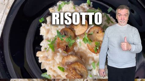 Risotto - ризотто с шампиньонами. - YouTube