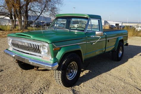 Rare 1974 Jeep J20 Pickup 4x4 3 4 Later Model Gladiator 360 V8 For Sale