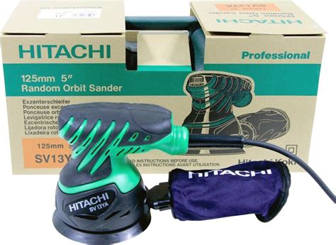 Hitachi SV13YA - Lijadora Roto-Orbital 125mm : Amazon.es: Bricolaje y ...