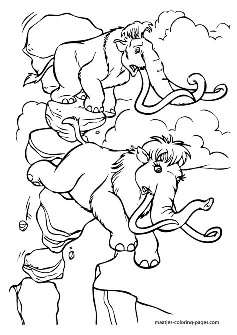 Ice Age coloring pages