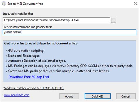 How To Convert Exe To Msi