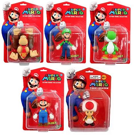 Nintendo Super Mario 5-Inch Action Figures Wave 1 Case - Global ...