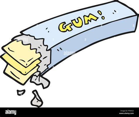 Freehand Drawn Cartoon Chewing Gum Stock Vector Image And Art Alamy