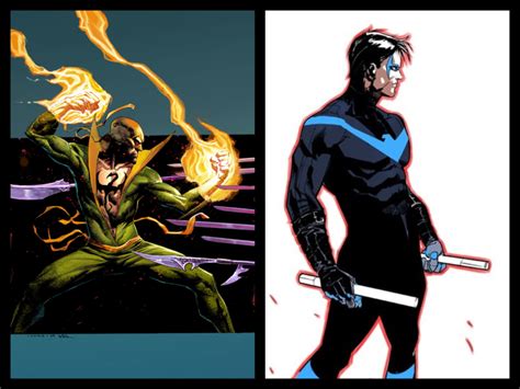 Nightwing Vs Iron Fist Battles Comic Vine